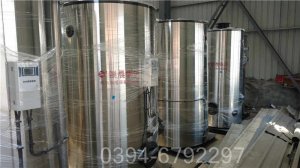 二吨游泳池热水锅炉