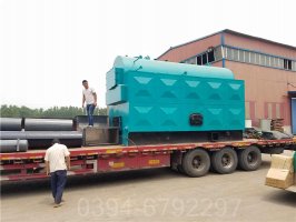 厂家提货河南锅炉0.5吨蒸汽 1.0Mpa压力环保天然气锅炉