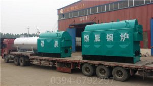 广东15吨液化气热水锅炉