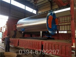 广西3500kw液化气热水锅炉